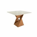 Ver imagem 5 de Conjunto Sala de Jantar Luna Kappesberg 4 Cadeiras Veludo Bege