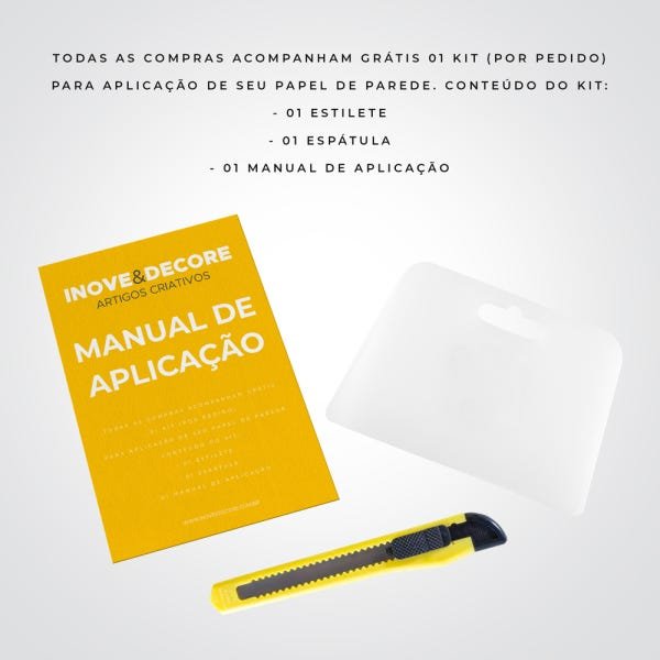 Papel de Parede Adesivo Efeito 3D 040 Geométrico 3.00x0.58m - 4
