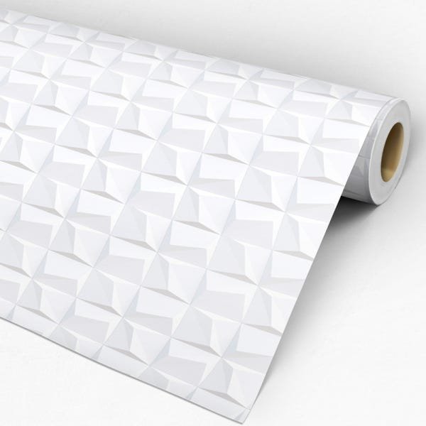 Papel de Parede Adesivo Efeito 3D 037 Geométrico 3.00x0.58m - 3