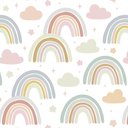 Ver imagem 2 de Papel de Parede Autocolante Infantil Boho - 10m