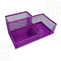 Kit Jogo Organizador de Escrivaninha Aramado com 3 Divisões - 2