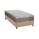 Ver imagem 1 de Cama Box Solteiro: Colchão Molas Probel Prolastic Guardian+ Base CRC Suede Clean(88x188)