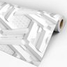 Papel de Parede Adesivo Efeito 3D 094 Geométrico 3.60x0.58m - 3
