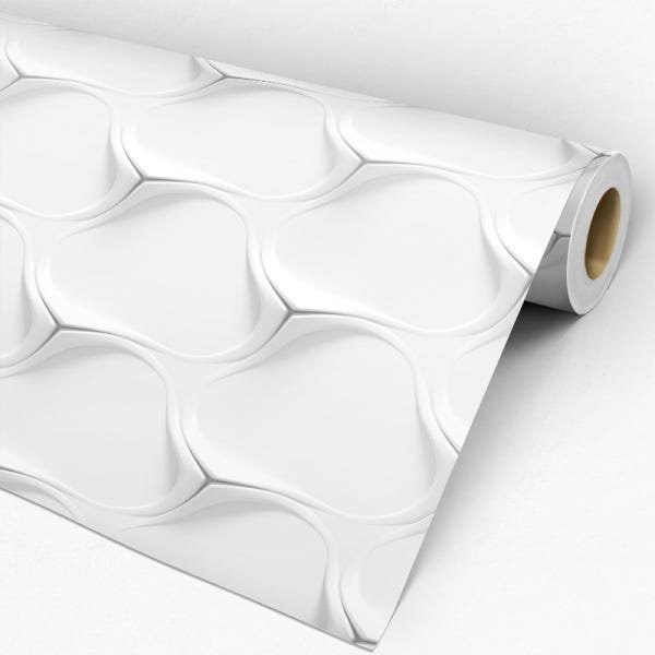Papel de Parede Adesivo Efeito 3D 093 Geométrico 4.80x0.58m - 3