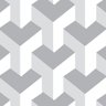 Papel de Parede Adesivo Geométrico 005 Efeito 3D 3.60x0.58m - 2