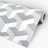 Papel de Parede Adesivo Geométrico 005 Efeito 3D 4.80x0.58m - 3