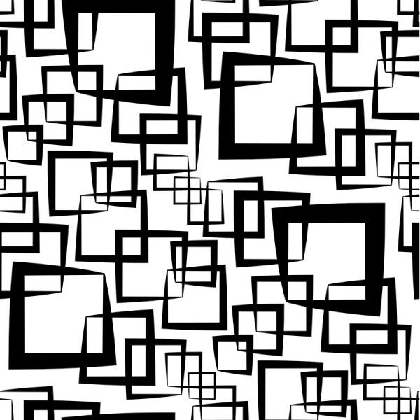 Papel de Parede Adesivo Geométrico 011 Quadrados 3.00x0.58m - 2