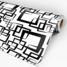 Papel de Parede Adesivo Geométrico 011 Quadrados 3.00x0.58m - 3