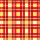 Ver imagem 2 de Papel de Parede Adesivo Xadrez 008 Vermelho 3.60x0.58m