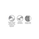 Ver imagem 3 de Guarda Roupa Sapateira 1 Porta 50cm com Vidro Reflecta Prata Prime Luciane Móveis