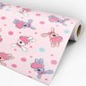 Papel de Parede Adesivo Animal 008 Coelho 3.60x0.58m - 3