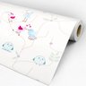 Papel de Parede Adesivo Animal 009 Pássaros 4.80x0.58m - 3