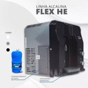 Ver imagem 3 de Filtro Super Água Alcalina Ionizada Gelada Flex He Top Life 110v Preto