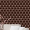 Papel de Parede Adesivo Couro 008 Marrom 1.20x0.58m - 1