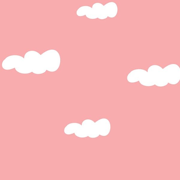 Papel de Parede Adesivo Infantil 038 Nuvens 1.80x0.58m - 2