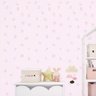 Papel de Parede Adesivo Infantil 029 Rosa 3.60x0.58m - 1