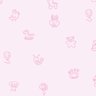 Papel de Parede Adesivo Infantil 029 Rosa 3.60x0.58m - 2