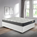 Ver mais imagens de Cama Box Casal Baú Corino Linho com Colchão Adapto Molas ensacadas