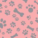 Ver imagem 2 de Papel de Parede Adesivo Animal 029 Patinhas 4.80x0.58m
