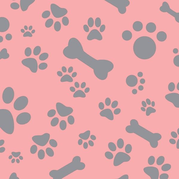 Papel de Parede Adesivo Animal 029 Patinhas 1.20x0.58m - 2