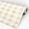 Papel de Parede Adesivo Arabesco 032 Marrom 1.20x0.58m - 3