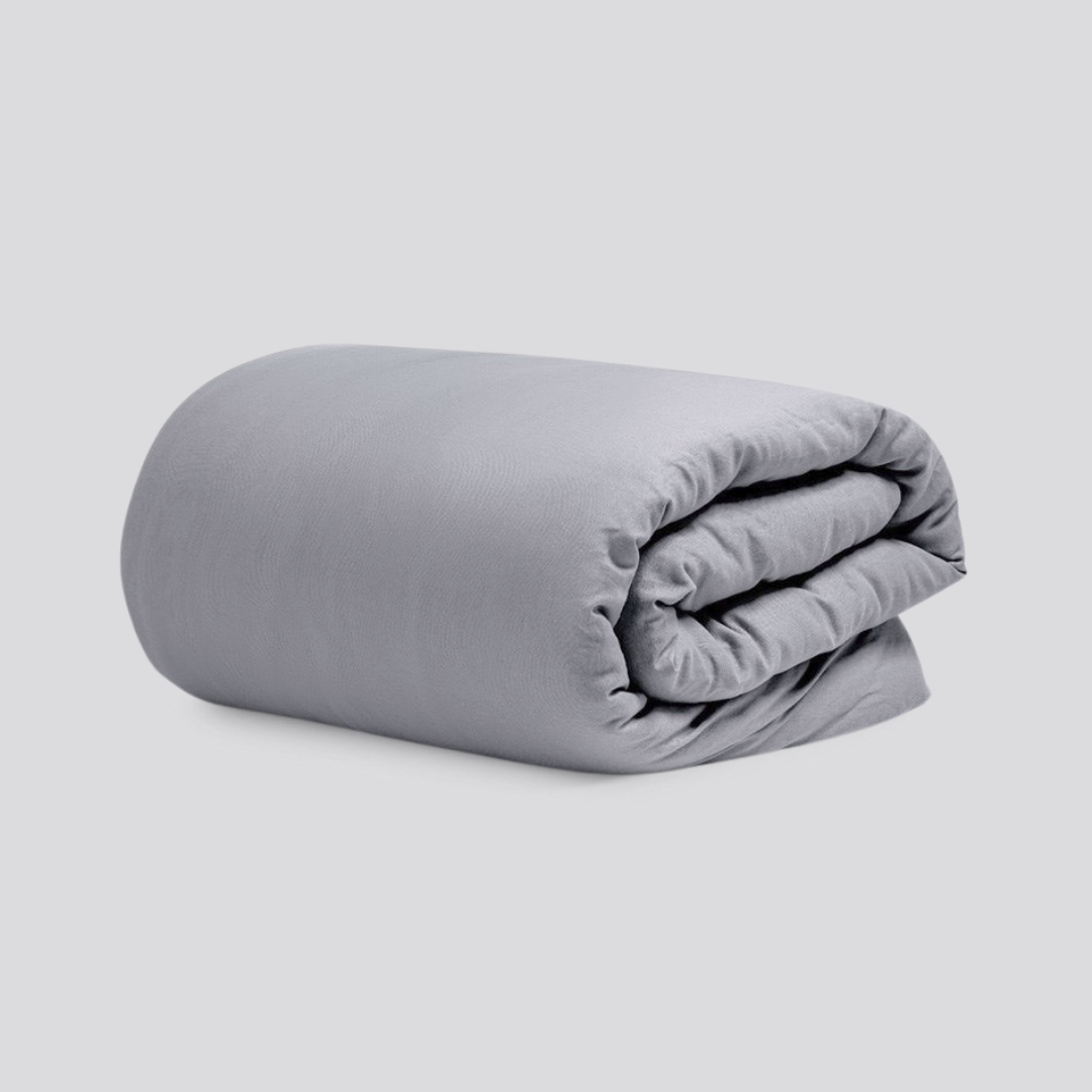 Capa pra Edredom Avulsa King 400 Fios 2,50 X 2,70 com Zíper Duvet:cinza Claro - 2