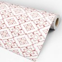 Ver imagem 3 de Papel de Parede Adesivo Arabesco 029 Vermelho 4.20x0.58m