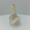 Ver imagem 5 de Vaso Decorativo Enfeite Casa Nó Home&Co Resina 25x21x19cm Branco