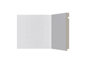 Ver imagem 1 de Rodape Poliestireno 20cm Liso Branco 506 Santa Luzia:branco