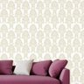 Papel de Parede Adesivo Arabesco 020 Bege 3.60x0.58m - 1