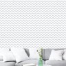 Papel de Parede Adesivo Chevron 031 Cinza 2.40x0.58m - 1