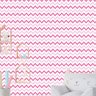 Papel de Parede Adesivo Chevron 029 Rosa 3.00x0.58m - 1