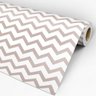Papel de Parede Adesivo Chevron 027 Marrom 3.60x0.58m - 3