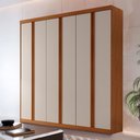 Ver imagem 1 de Guarda Roupa Casal Boston 6 Portas e 4 Gavetas Moderna