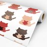 Papel de Parede Adesivo Casual 033 Gatinhos 3.60x0.58m - 3