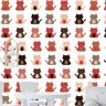 Papel de Parede Adesivo Casual 033 Gatinhos 3.60x0.58m - 1