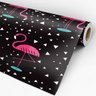 Papel de Parede Adesivo Casual 032 Flamingos 4.20x0.58m - 3