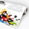 Papel de Parede Adesivo Casual 024 Football 1.20x0.58m - 3