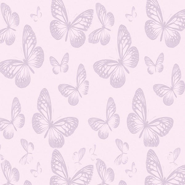 Papel de Parede Adesivo Casual 022 Borboletas 3.00x0.58m - 2