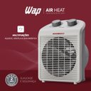 Ver imagem 4 de Aquecedor de Ar Portátil Air Heat 3 em 1 1500w 220v WAP Branco