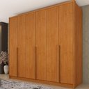 Ver imagem 1 de Guarda-Roupa Casal com 6 Portas e 6 Gavetas 243cm Multimóveis CR35489 Cinamomo