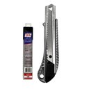 Ver imagem 1 de Estilete em Alumínio Disflex com 10 Lâminas – Uso Profissional