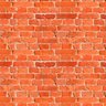 Papel de Parede Adesivo Tijolo 034 Vermelho 3.00x0.58m - 2