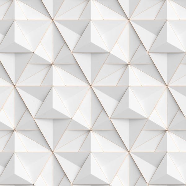 Papel de Parede Adesivo Efeito 3D 046 Geométrico 4.80x0.58m - 2