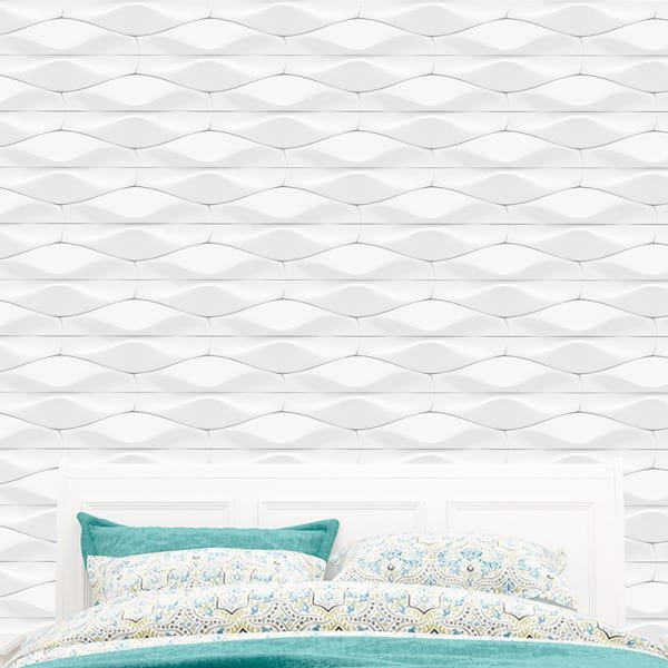 Papel de Parede Adesivo Efeito 3D 070 Geométrico 4.20x0.58m - 1