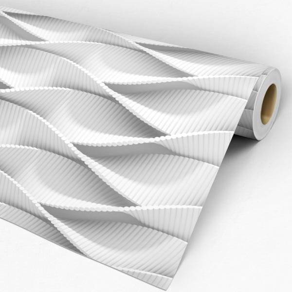 Papel de Parede Adesivo Efeito 3D 068 Geométrico 3.00x0.58m - 3