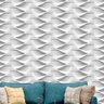 Papel de Parede Adesivo Efeito 3D 068 Geométrico 1.20x0.58m - 1