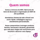 Ver imagem 3 de Mural de Fotos para Gato em Mdf Preto, 4 Espaços 10x15, Decoração Temática Pet com Patinhas, 45x45cm