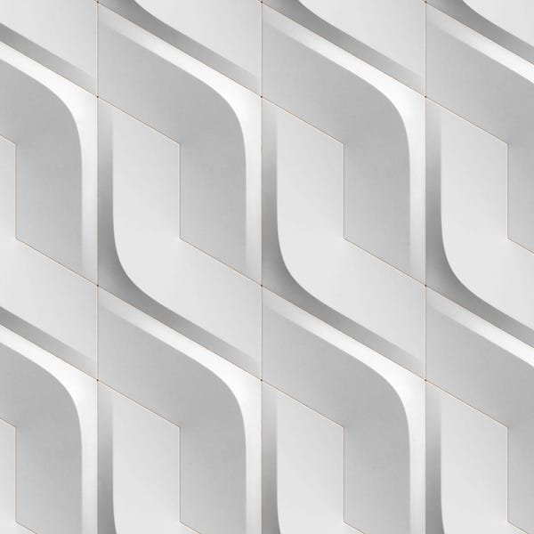 Papel de Parede Adesivo Efeito 3D 065 Geométrico 4.80x0.58m - 2
