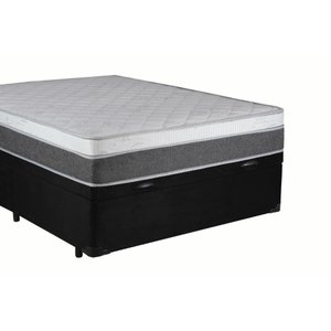 Colchão Casal Inovart Tamanho H26 Mola Superlastic Cinza Miami